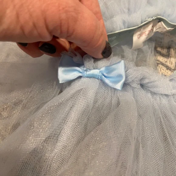 Capezio Toddler Tutu – Baby Blue, Size US 2-4 - Picture 4 of 7